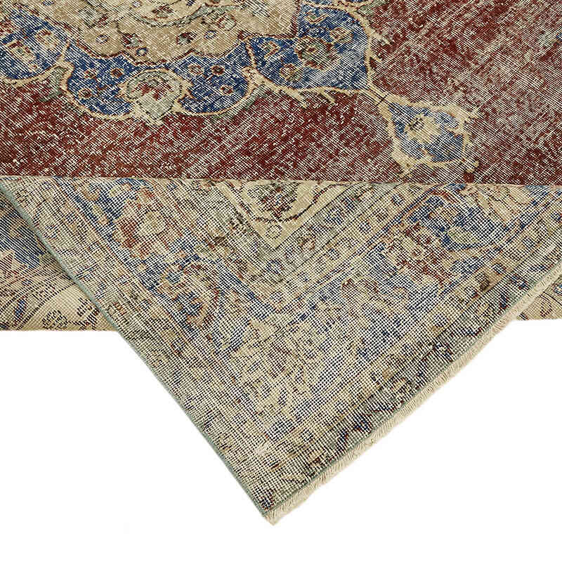 Vintage Turkish Hand-Knotted Rug - 6' 11" x 9' 11" (83" x 119") - K0078765