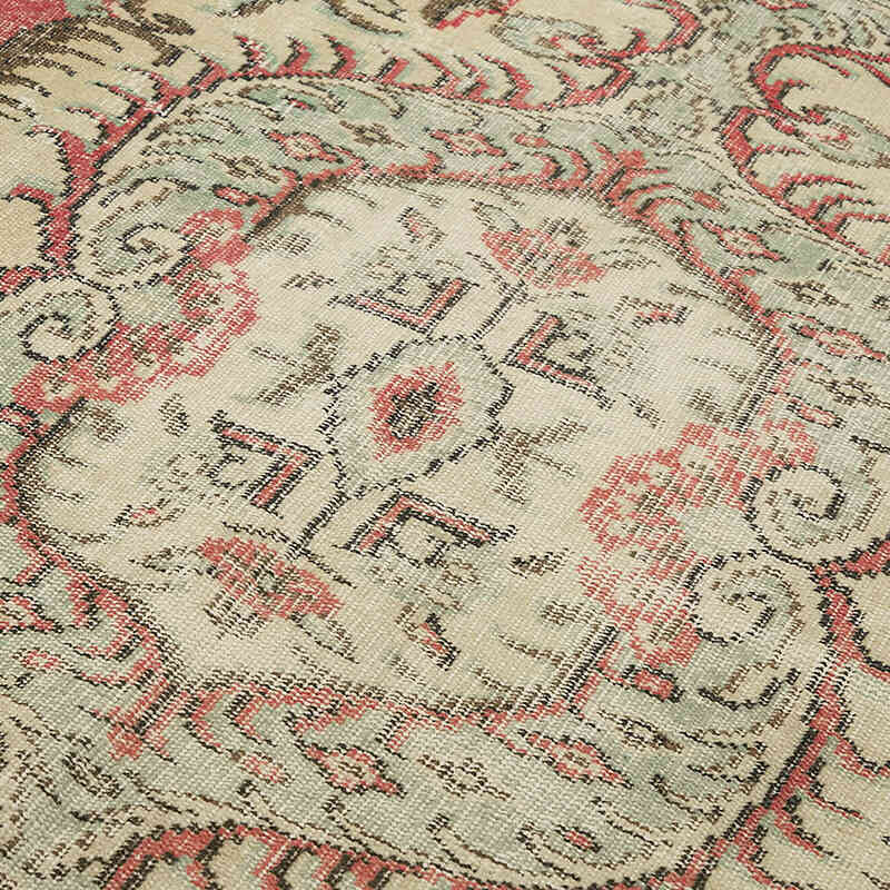 Alfombra Vintage Turca Anudada a Mano - 168 cm x 304 cm - K0078767