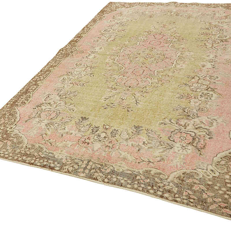 El Dokuma Vintage Halı - 187 cm x 286 cm - K0078773