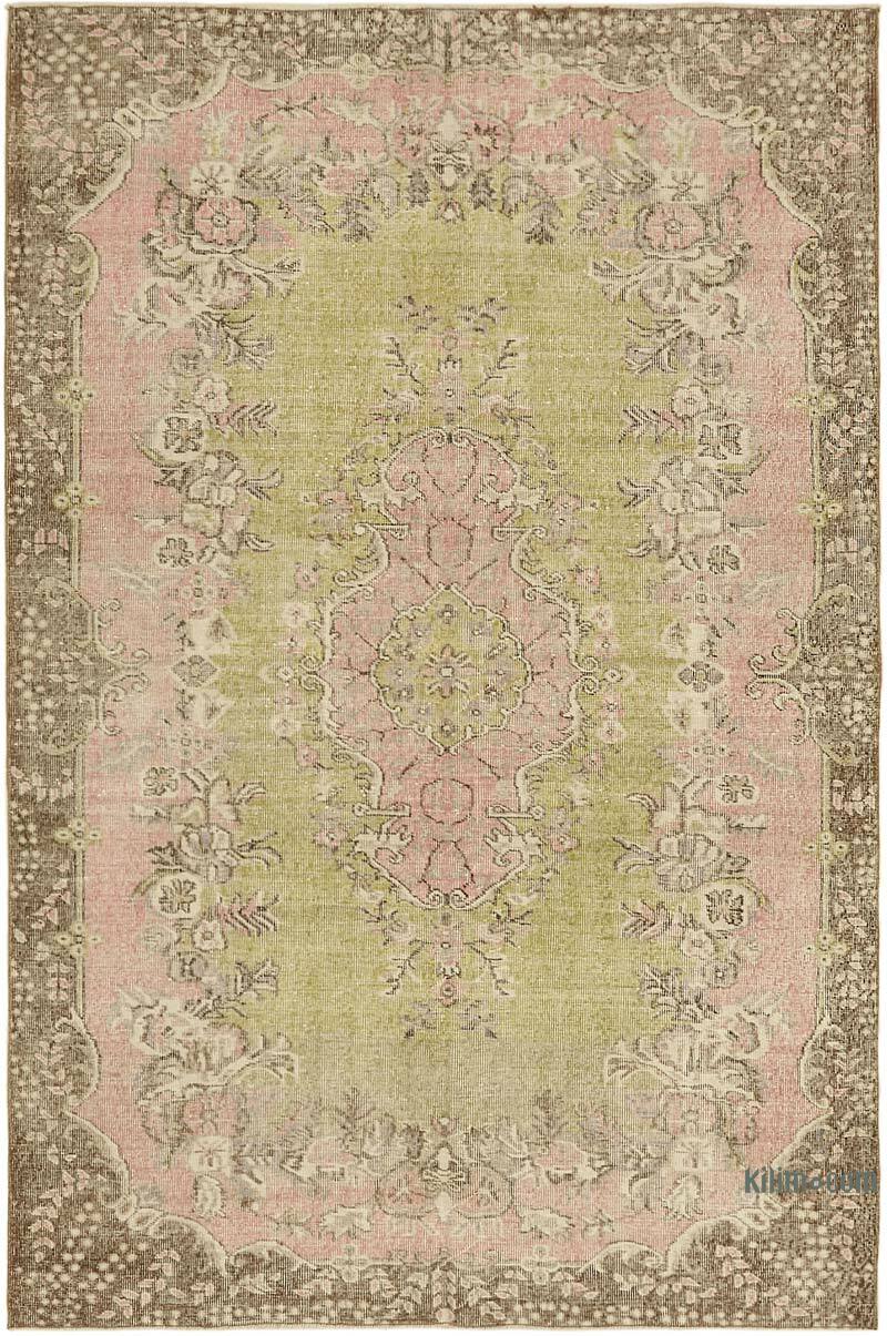 El Dokuma Vintage Halı - 187 cm x 286 cm - K0078773