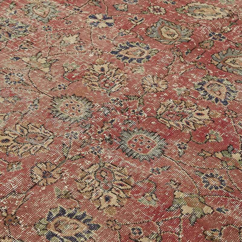 Vintage Turkish Hand-Knotted Rug - 6' 11" x 9' 3" (83" x 111") - K0078774