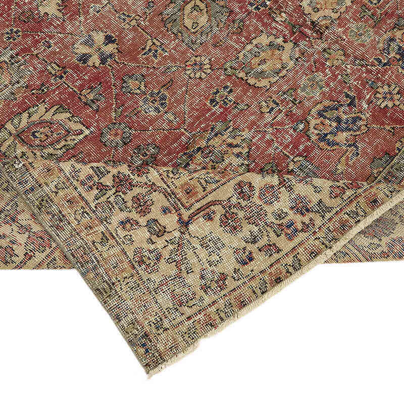 Vintage Turkish Hand-Knotted Rug - 6' 11" x 9' 3" (83" x 111") - K0078774