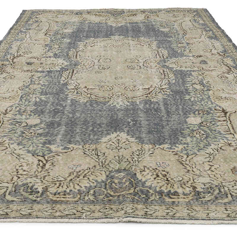 El Dokuma Vintage Halı - 209 cm x 314 cm - K0078777