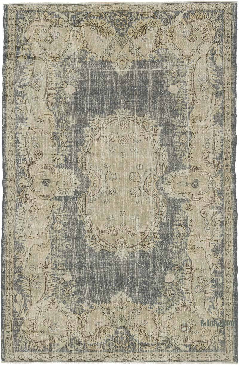 El Dokuma Vintage Halı - 209 cm x 314 cm - K0078777