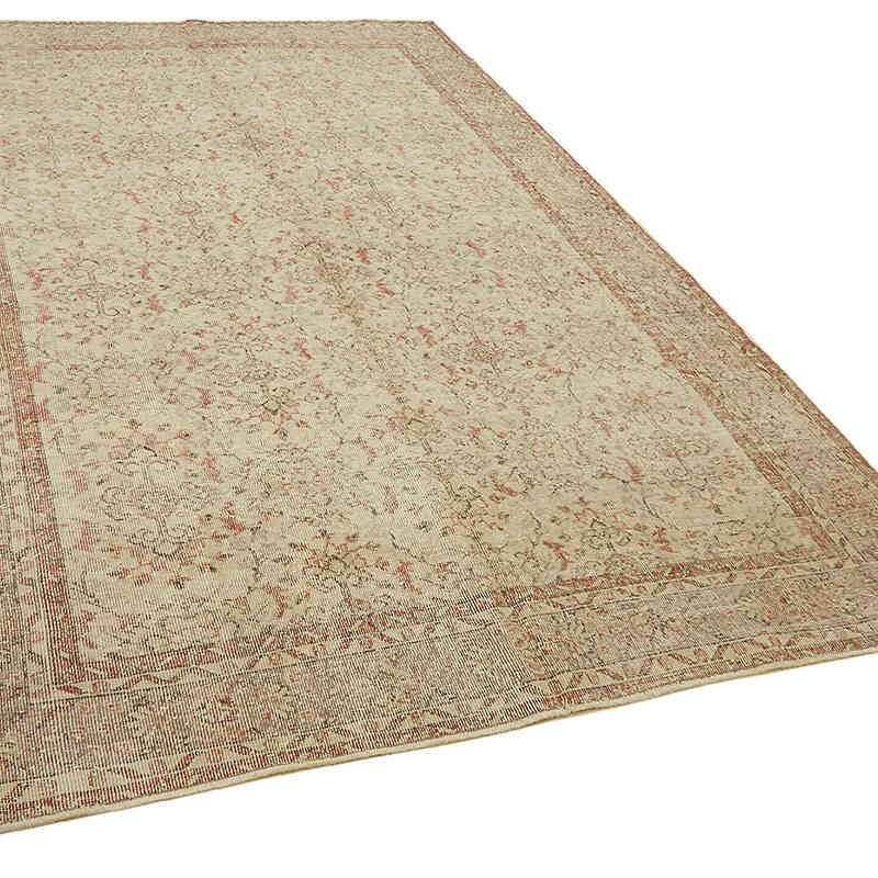 Vintage Turkish Hand-Knotted Rug - 6' 8" x 10'  (80" x 120") - K0078778