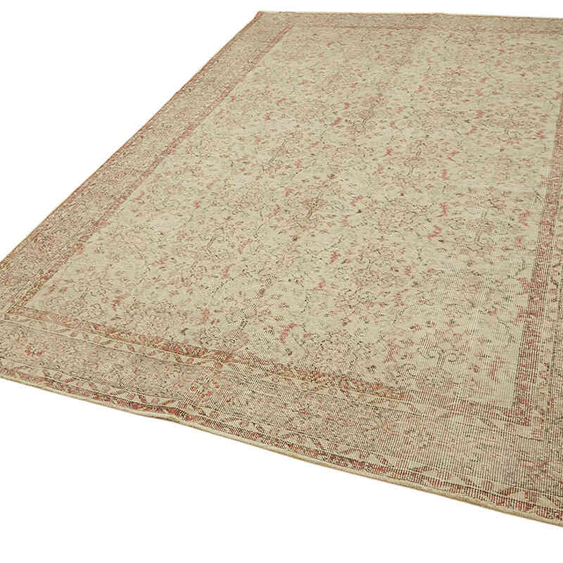 Vintage Turkish Hand-Knotted Rug - 6' 8" x 10'  (80" x 120") - K0078778