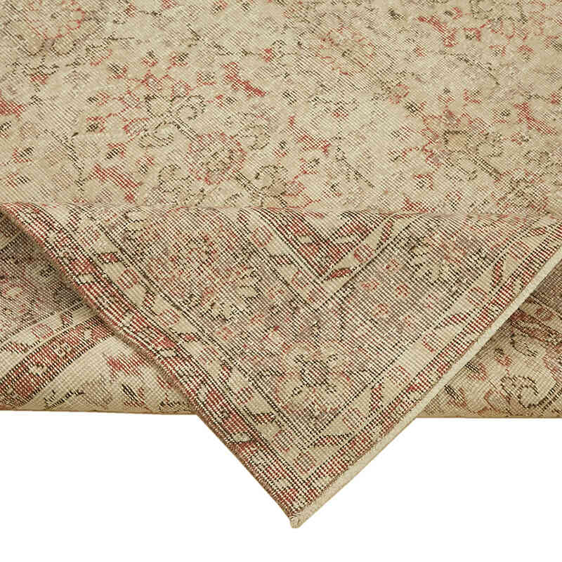 Vintage Turkish Hand-Knotted Rug - 6' 8" x 10'  (80" x 120") - K0078778