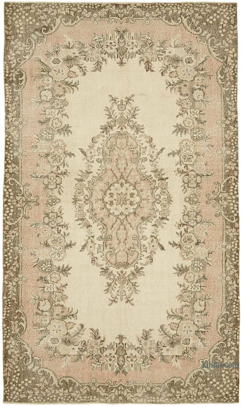 Alfombra Vintage Turca Anudada a Mano - 180 cm x 310 cm - K0078779