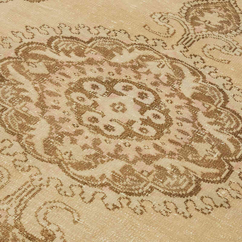 Vintage Turkish Hand-Knotted Rug - 6' 4" x 9' 7" (76" x 115") - K0078780
