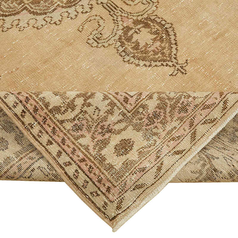 Vintage Turkish Hand-Knotted Rug - 6' 4" x 9' 7" (76" x 115") - K0078780