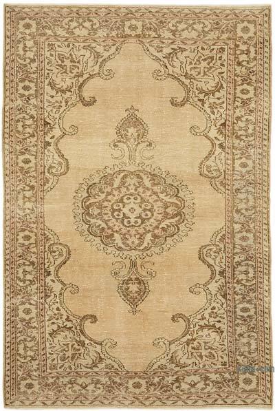El Dokuma Vintage Halı - 193 cm x 292 cm