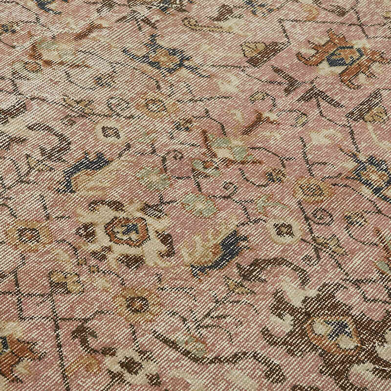 Vintage Turkish Hand-Knotted Rug - 6' 7" x 10'  (79" x 120") - K0078782