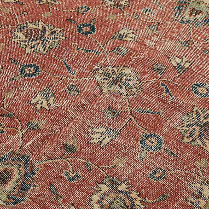 Vintage Turkish Hand-Knotted Rug - 6' 3" x 10' 1" (75" x 121") - K0078787