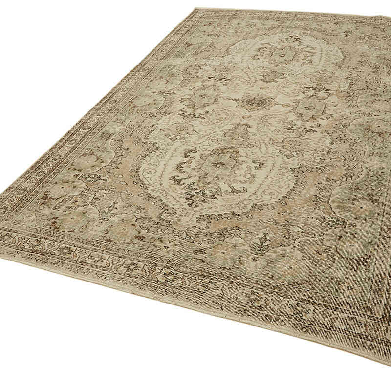 Vintage Turkish Hand-Knotted Rug - 6' 9" x 10' 2" (81" x 122") - K0078792