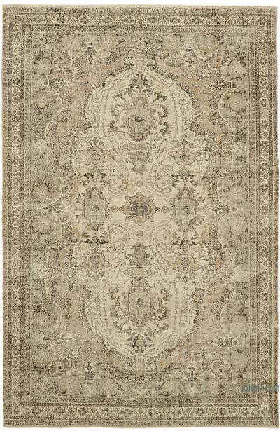 El Dokuma Vintage Halı - 206 cm x 310 cm