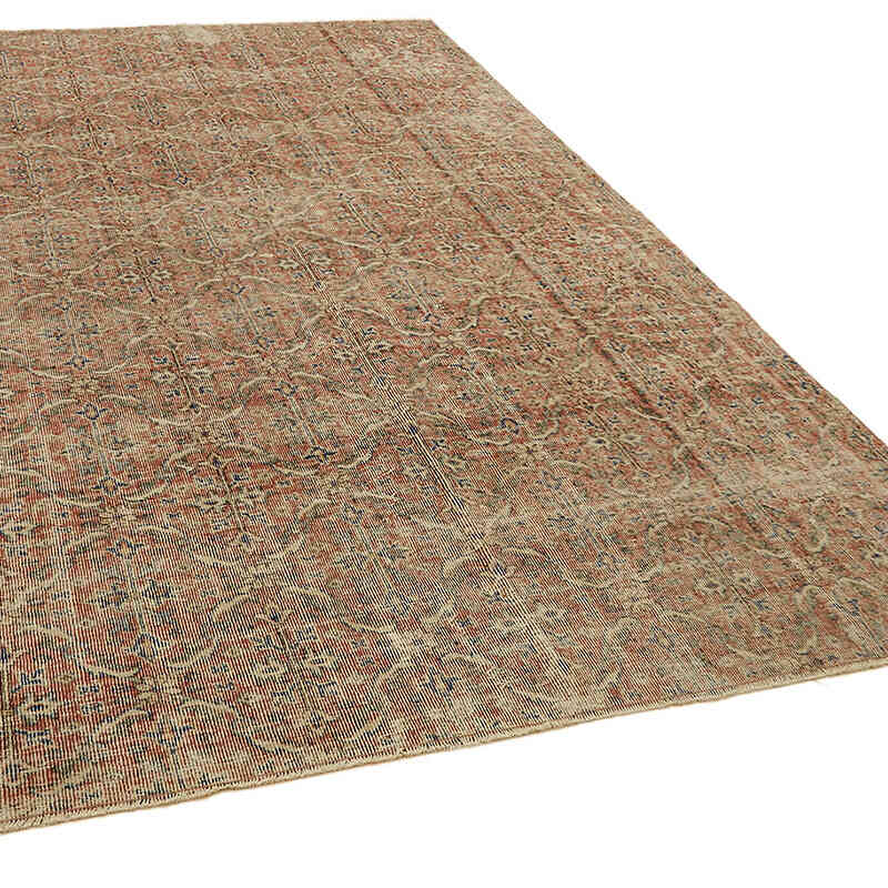 El Dokuma Vintage Halı - 205 cm x 307 cm - K0078793
