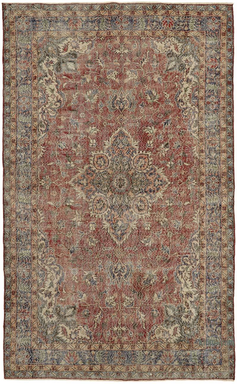 El Dokuma Vintage Halı - 190 cm x 308 cm - K0078794