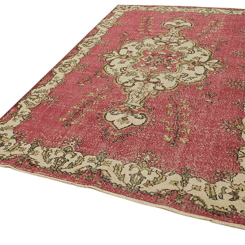 El Dokuma Vintage Halı - 198 cm x 307 cm - K0078796