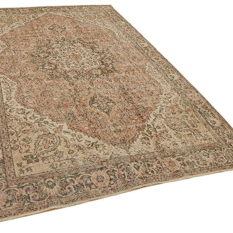 Alfombra Vintage Turca Anudada a Mano - 200 cm x 317 cm - K0078797