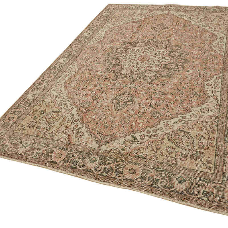 Alfombra Vintage Turca Anudada a Mano - 200 cm x 317 cm - K0078797