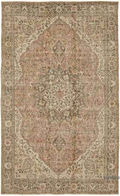 Alfombra Vintage Turca Anudada a Mano - 200 cm x 317 cm