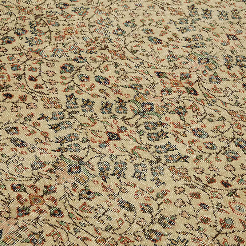 Vintage Turkish Hand-Knotted Rug - 6' 10" x 9' 9" (82" x 117") - K0078798