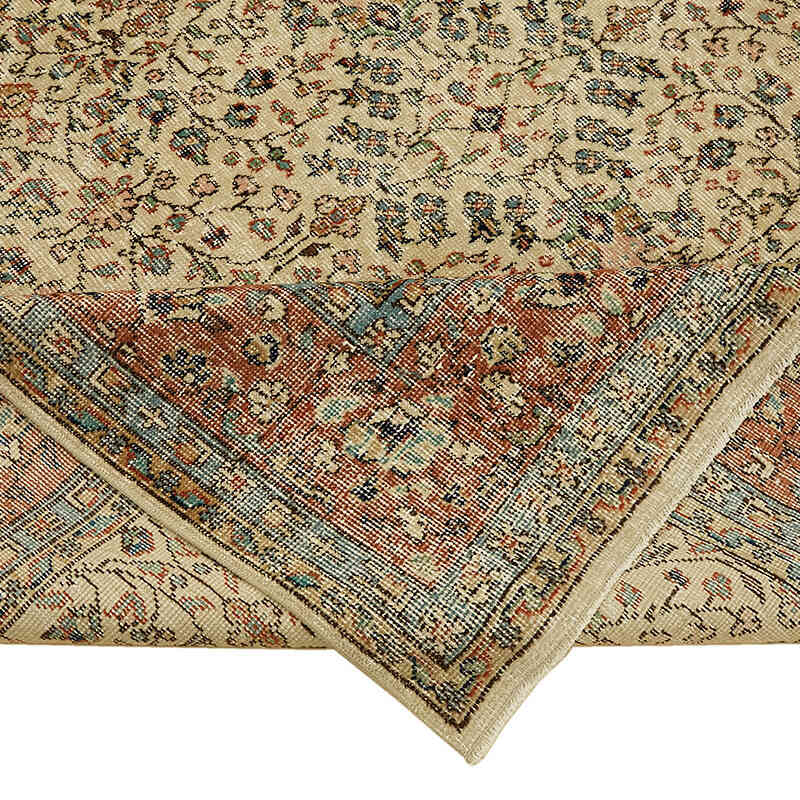 Vintage Turkish Hand-Knotted Rug - 6' 10" x 9' 9" (82" x 117") - K0078798