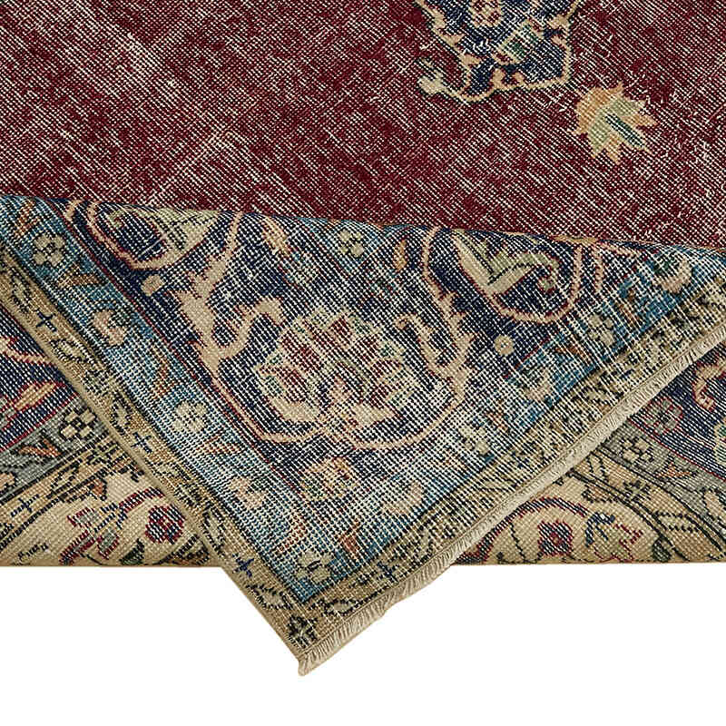 Alfombra Vintage Turca Anudada a Mano - 212 cm x 296 cm - K0078799