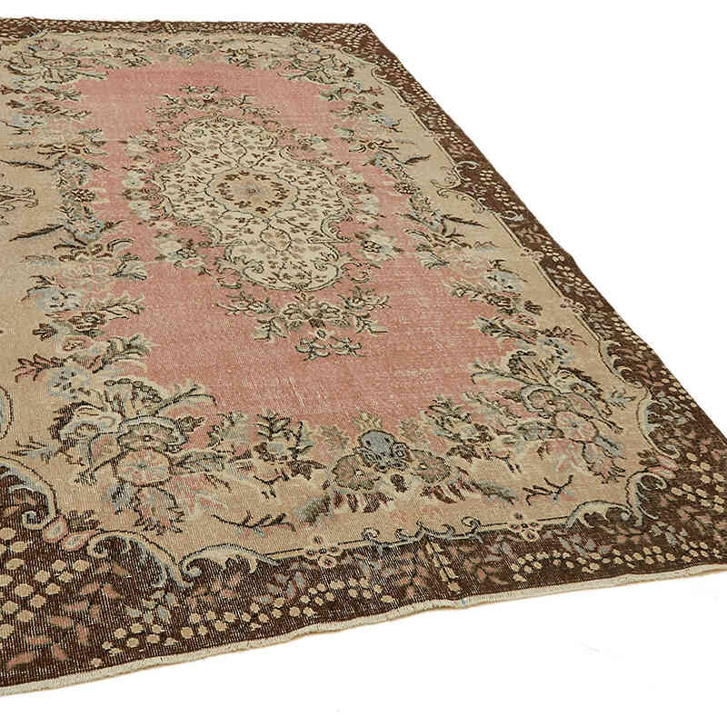 El Dokuma Vintage Halı - 198 cm x 317 cm - K0078800