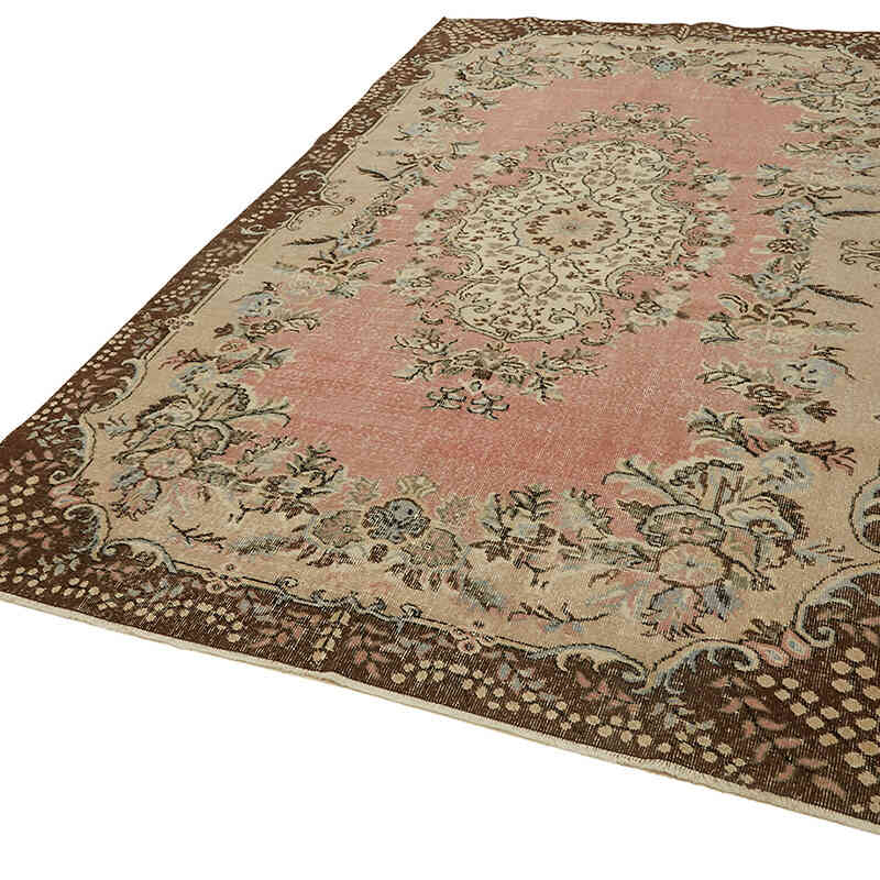 El Dokuma Vintage Halı - 198 cm x 317 cm - K0078800