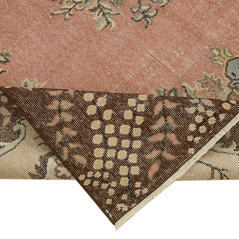 El Dokuma Vintage Halı - 198 cm x 317 cm - K0078800