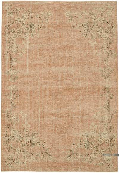 Vintage Turkish Hand-Knotted Rug - 6' 8" x 9' 7" (80" x 115")