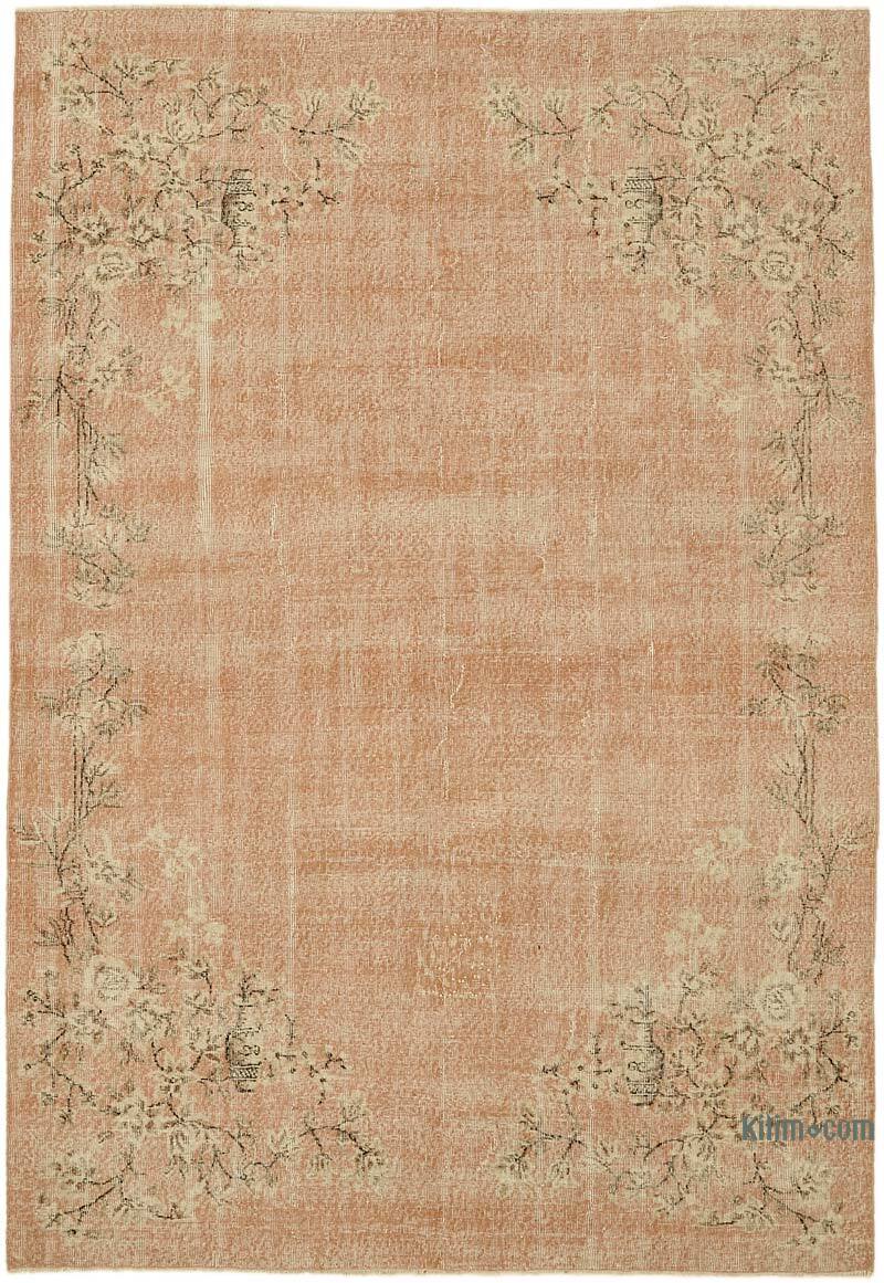 El Dokuma Vintage Halı - 203 cm x 293 cm - K0078802