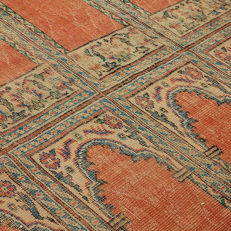 El Dokuma Vintage Halı - 237 cm x 265 cm - K0078803