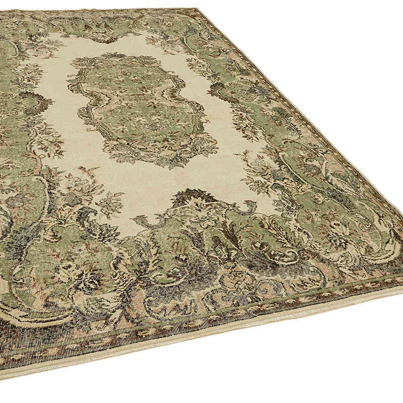 El Dokuma Vintage Halı - 195 cm x 307 cm - K0078804