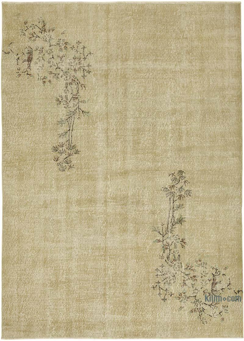 Vintage Turkish Hand-Knotted Rug - 6' 11" x 9' 7" (83" x 115") - K0078806