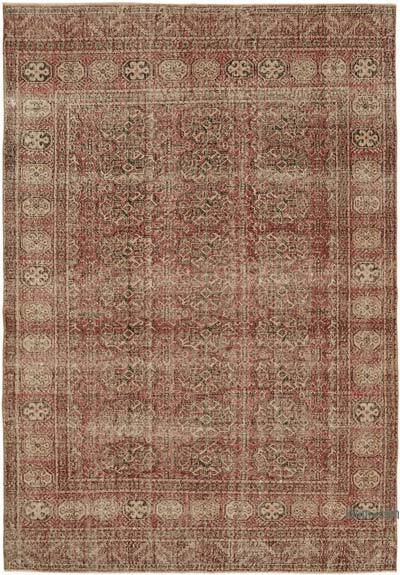 Alfombra Vintage Turca Anudada a Mano - 210 cm x 305 cm