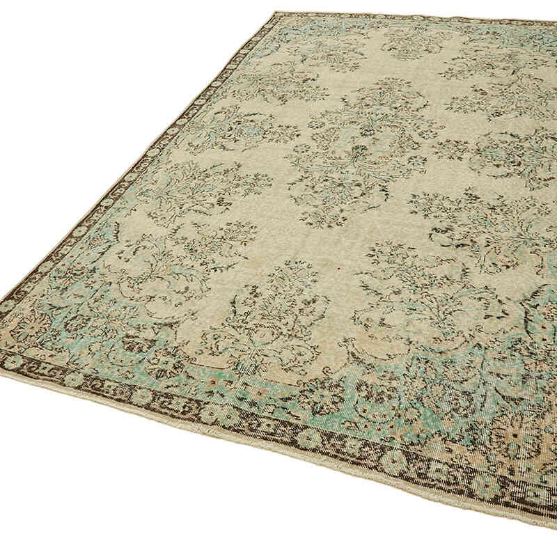 Vintage Turkish Hand-Knotted Rug - 6' 5" x 10' 4" (77" x 124") - K0078811