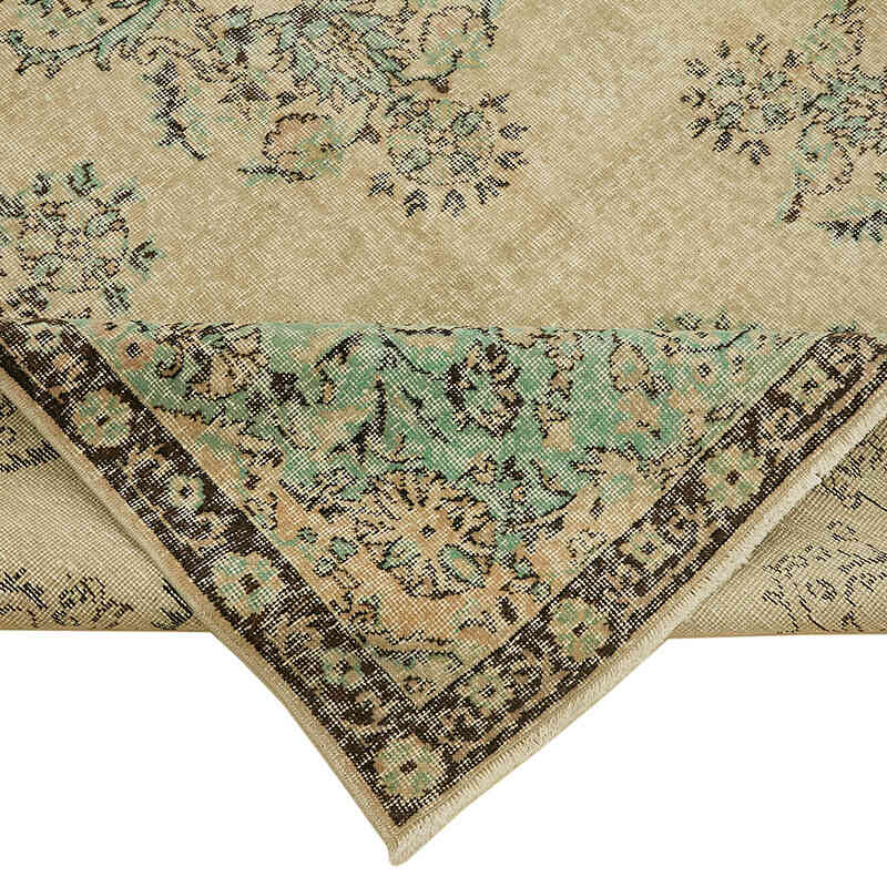 Vintage Turkish Hand-Knotted Rug - 6' 5" x 10' 4" (77" x 124") - K0078811