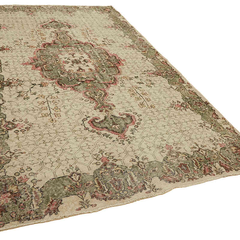 Vintage Turkish Hand-Knotted Rug - 6' 2" x 10' 5" (74" x 125") - K0078812