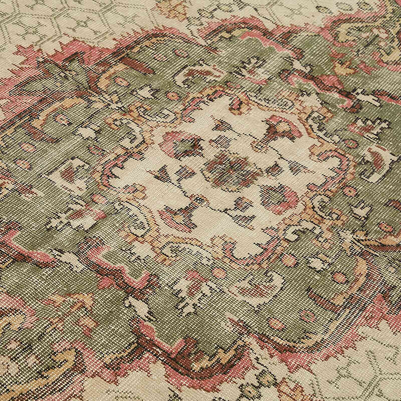 Vintage Turkish Hand-Knotted Rug - 6' 2" x 10' 5" (74" x 125") - K0078812
