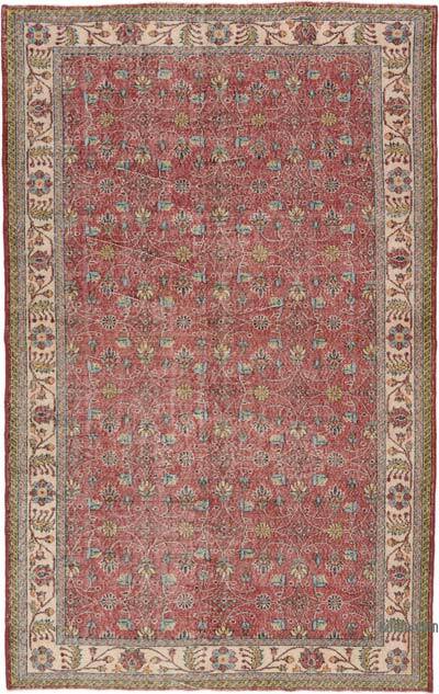El Dokuma Vintage Halı - 197 cm x 311 cm