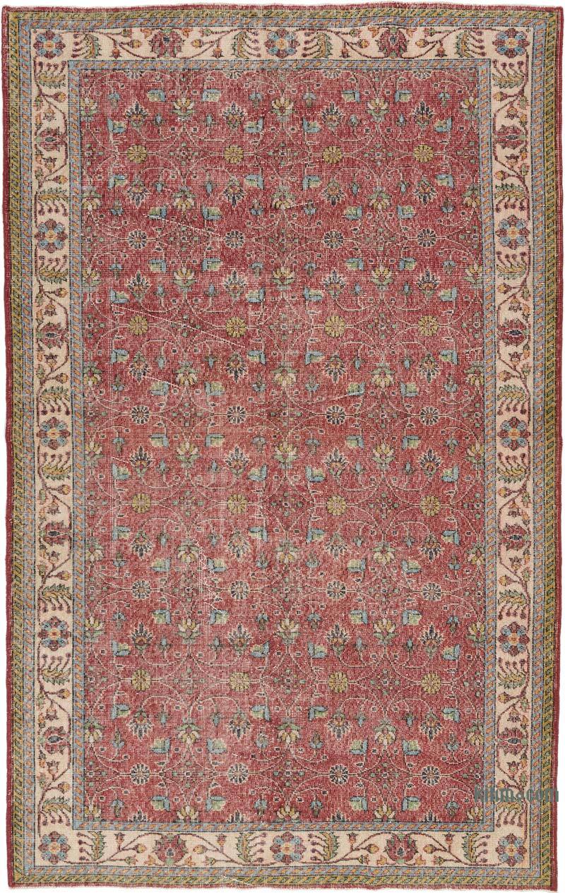 El Dokuma Vintage Halı - 197 cm x 311 cm - K0078813