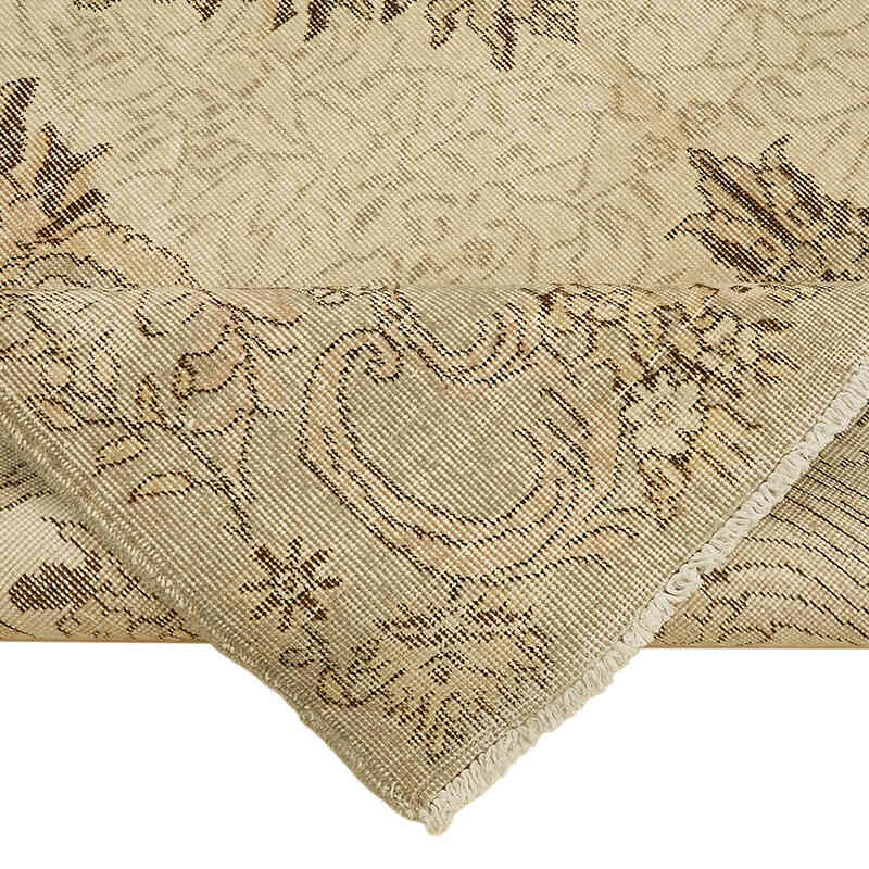 Alfombra Vintage Turca Anudada a Mano - 206 cm x 305 cm - K0078815