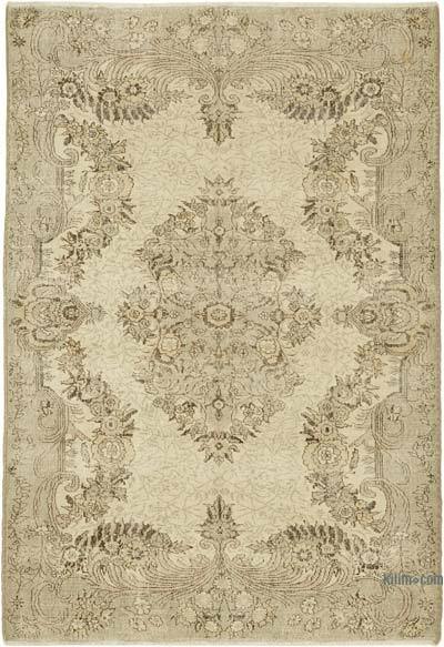 Alfombra Vintage Turca Anudada a Mano - 206 cm x 305 cm