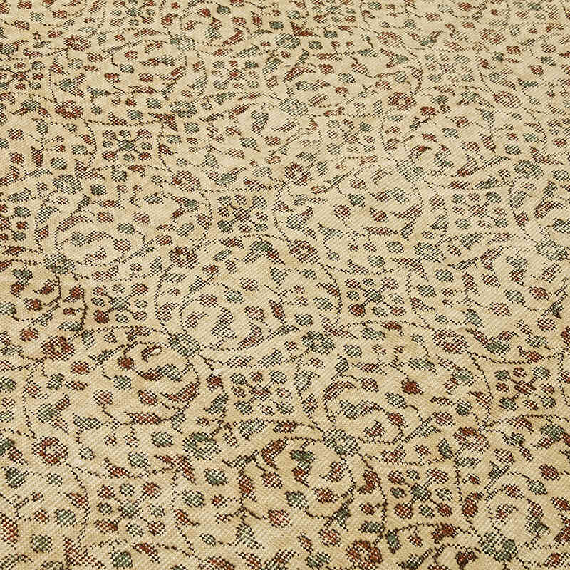 Alfombra Vintage Turca Anudada a Mano - 210 cm x 302 cm - K0078818