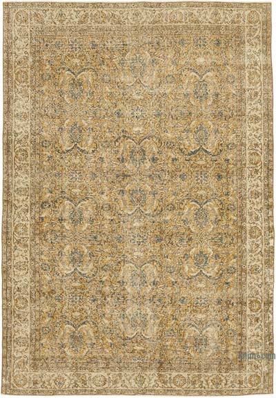 Vintage Turkish Hand-Knotted Rug - 6' 6" x 9' 3" (78" x 111")