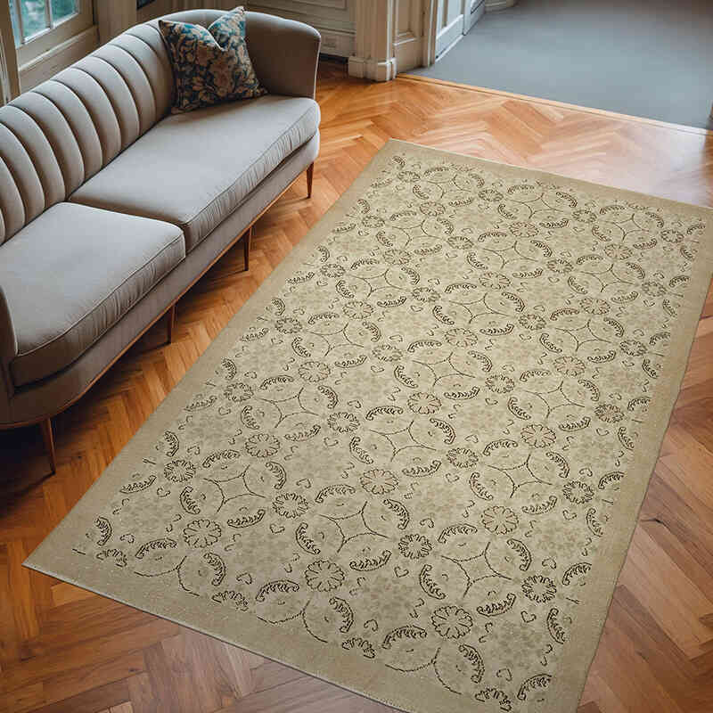 El Dokuma Vintage Halı - 185 cm x 303 cm - K0078824