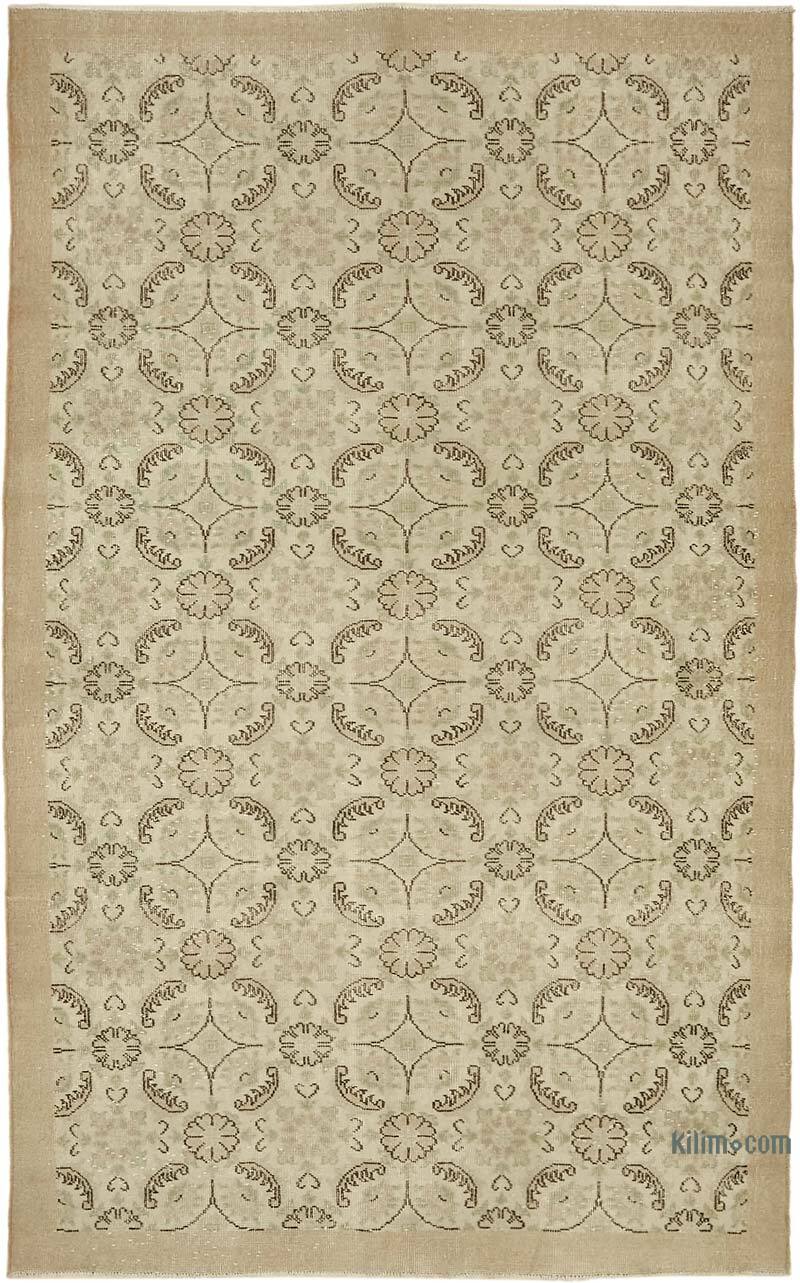 El Dokuma Vintage Halı - 185 cm x 303 cm - K0078824