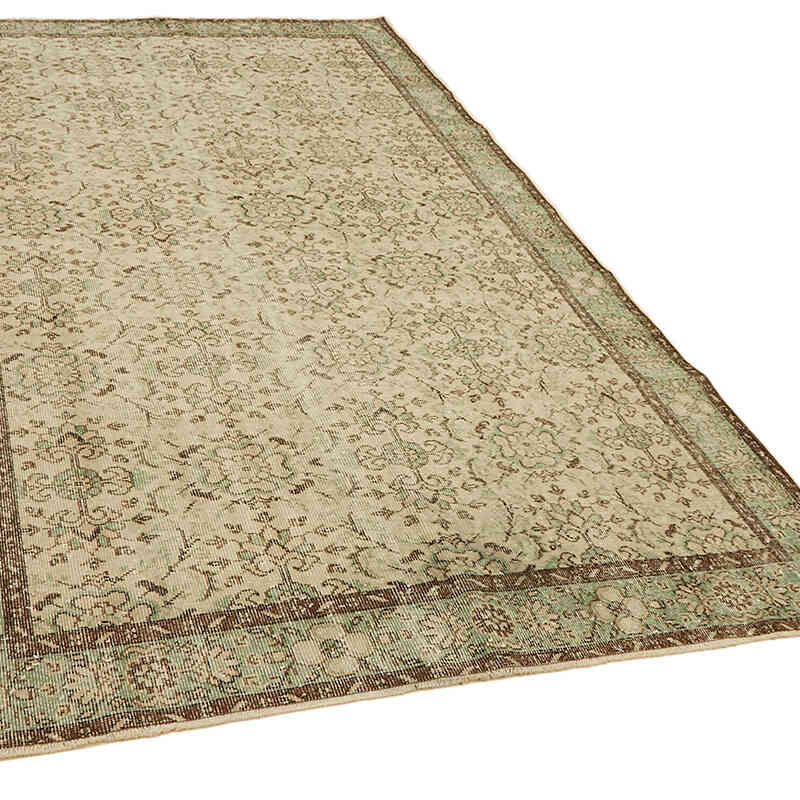 El Dokuma Vintage Halı - 195 cm x 315 cm - K0078827